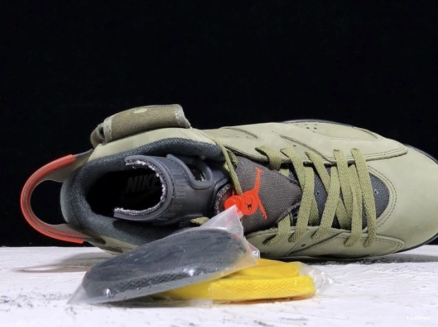 Cheap Jordan CN1084-200 6 Travis Scott Air x Olive Medium 0815